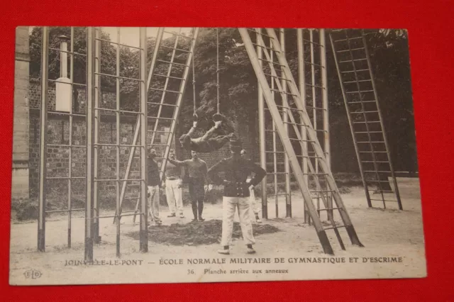Joinville Le Pont Ecole Militaire Gymnastique Escrime Anneaux Planche (R436)
