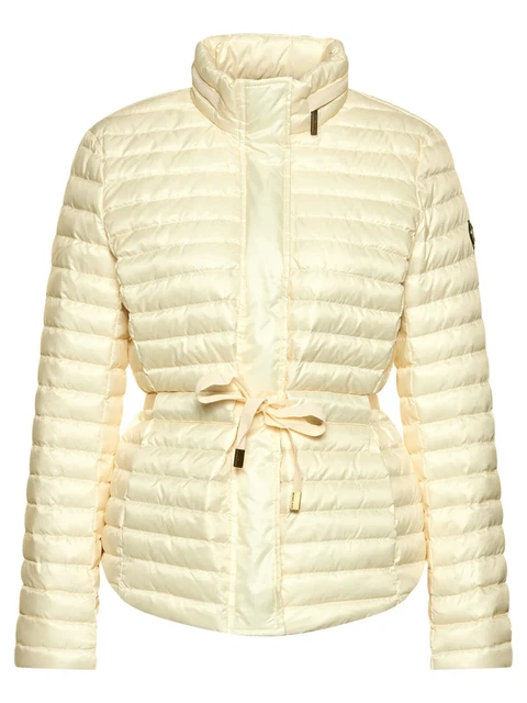 MICHAEL KORS DUFFEL down jacket MF62HK67T3 Bone Beige Slim Fit