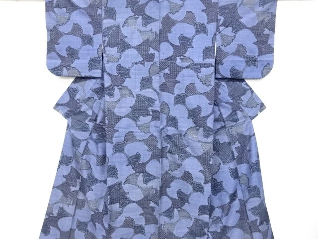6511750: Japanese Kimono / Antique Kimono / Tsumugi / Woven Noshi