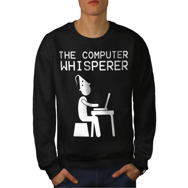 Wellcoda Programmer Mens Sweatshirt, Funny Slogan Casual Pullover Jumper