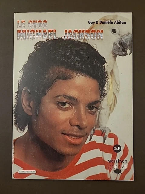 Michael Jackson Livre LE CHOC MICHAEL JACKSON French FR Book 1984