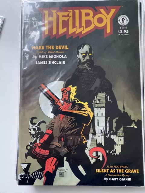 Hellboy Wake The Devil 1 Dark Horse US Comic Heft Kickstarter