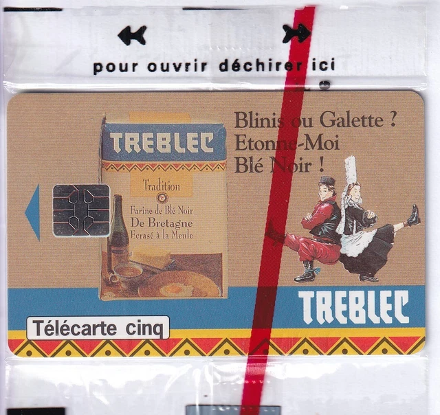 Telecarte / Phonecard .. France 5U Privee Gn101 Treblec Bretagne Nsb/Neuve C.13€