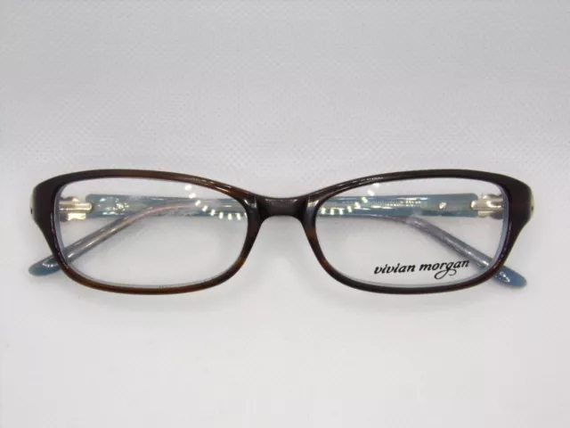 Vivian Morgan VM8024 Brown / Turquoise 52 16 135 Eyeglasses Frames