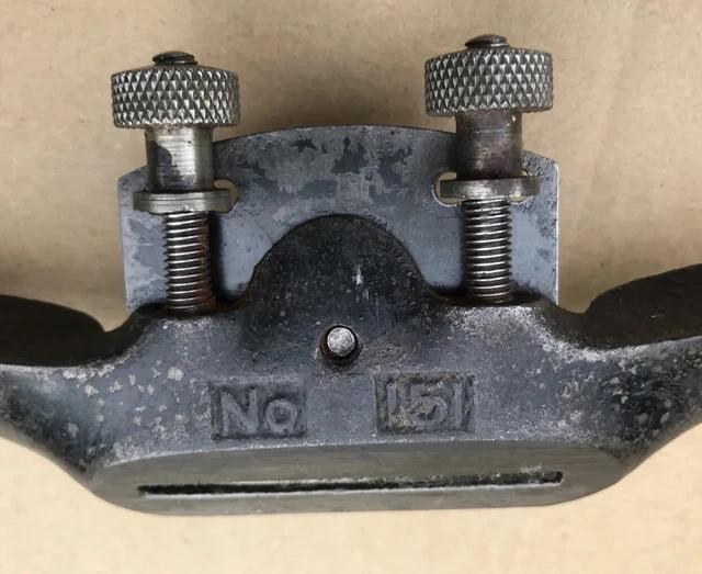 Stanley Spoke Shave 151 Adjustable Flat Sole - Vintage Old Tool 🇺🇸 3
