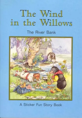 The River Bank: The Wind in the Willows Sticker... by Grahame, Kenneth Paperback