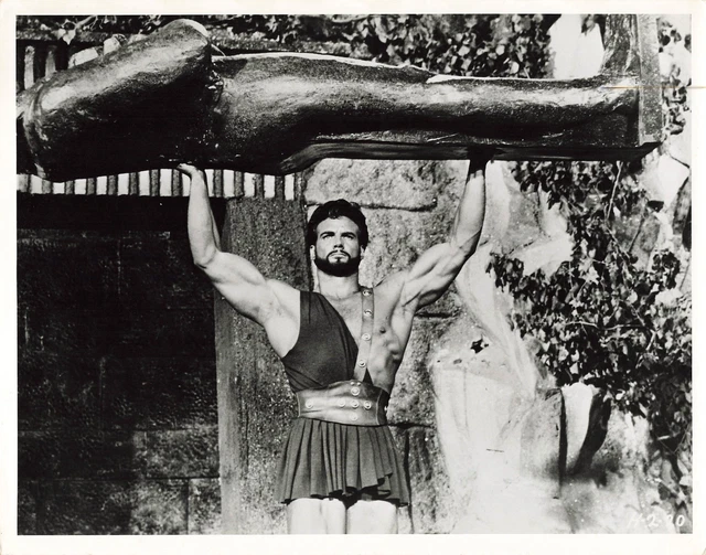 STEVE REEVES PHOTO argentique originale d'epoque cinema hercules EUR 30 ...