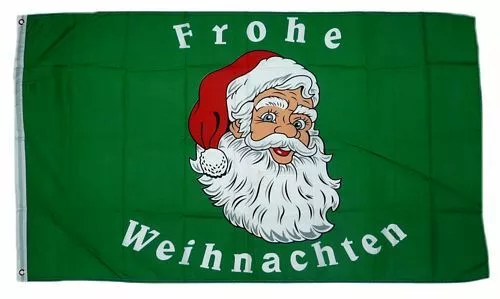 Fahne / Flagge Frohe Weihnachten 90 x 150 cm