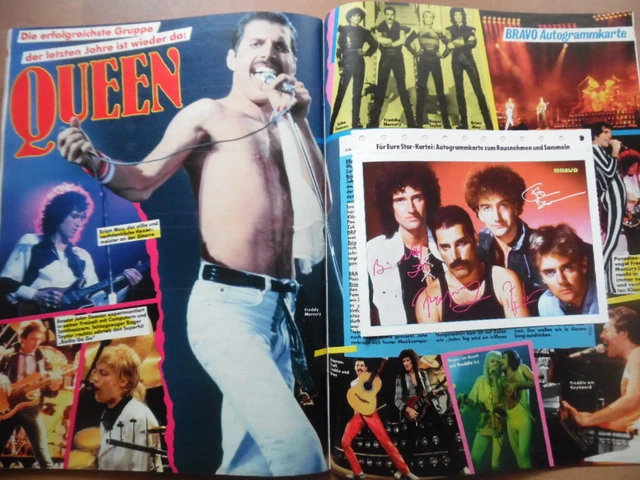 BRAVO 17- 1984 Nena QUEEN Kajas James Dean Rock Steady Crew Alphaville Van Halen 3