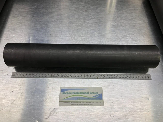 Lot of 6 Conductive Graphite Rods - 12" OAL, 2" Diameter