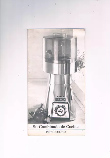 Folleto publicidad combinad de cocina Steca instrucciones