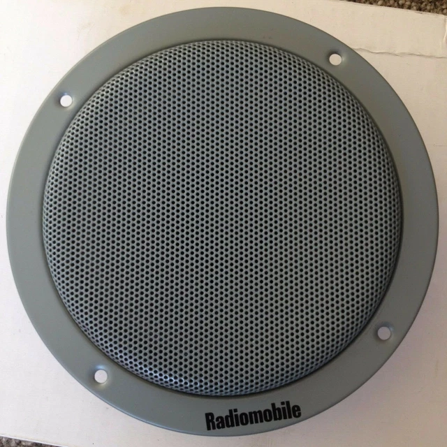 RADIOMOBILE GRAY DUAL CONE SPEAKER 30W 145MM DIA RMS905G, ceiling