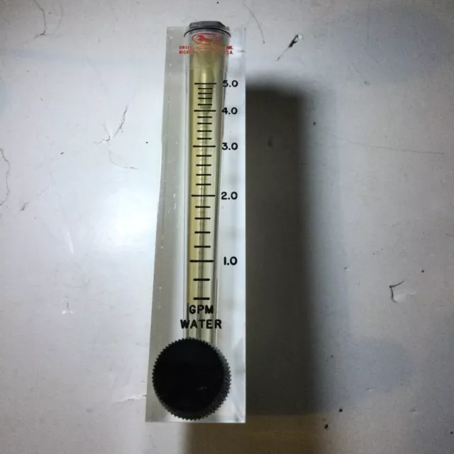 Dwyer  VFB-86-SSV Flowmeter  VFB Series  0-5.0 GPM Water  100 PSIG S31J