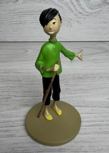 🟡 TINTIN - COLLECTION OFFICIELLE DES FIGURINES MOULINSART Tchang Le Lotus Bleu