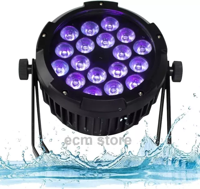 Eleganted 2Pcs Projecteur UV LED 100W Lumière Noire IP65 Imperméable Lampe  LED