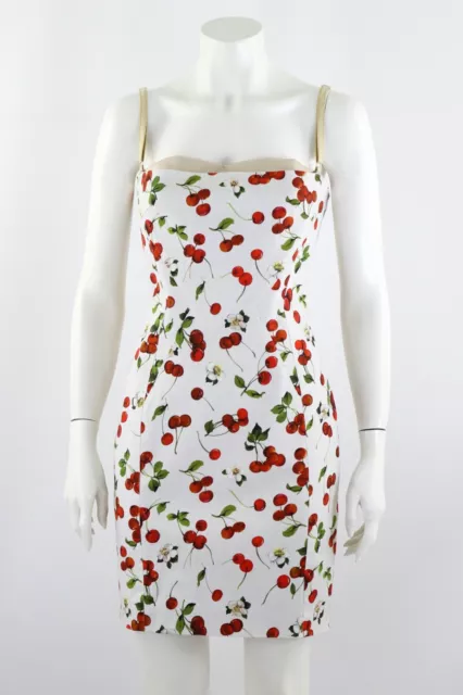 Dolce & Gabbana D&G Bustier Corset Dress Cherry Blossom Floral IT 46 UK 14 M/L Dolce & Gabbana D&G Bustier Corset Dress Cherry Blossom Floral IT 46 UK 14 M/L