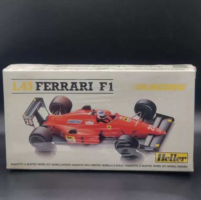 Heller Ferrari F1 1:43 Scale Model Kit Formula-1 Gerhard Berger Sealed