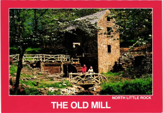 Continental Postcard the Old Mill North Little Rock Arkansas