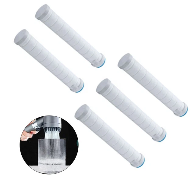 Goditi l'acqua inodore con 25 pz di sostituzioni filtro soffione doccia universale