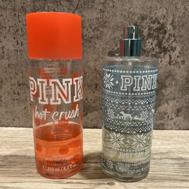 VICTORIA S SECRET PINK Hot Crush Body Mist Lotion Shimmer Etc