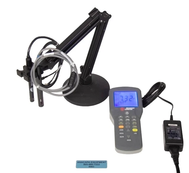 Beckman Coulter PHI 460 pH and Electrochemistry Meter w/ Probes A57198 (8983)R