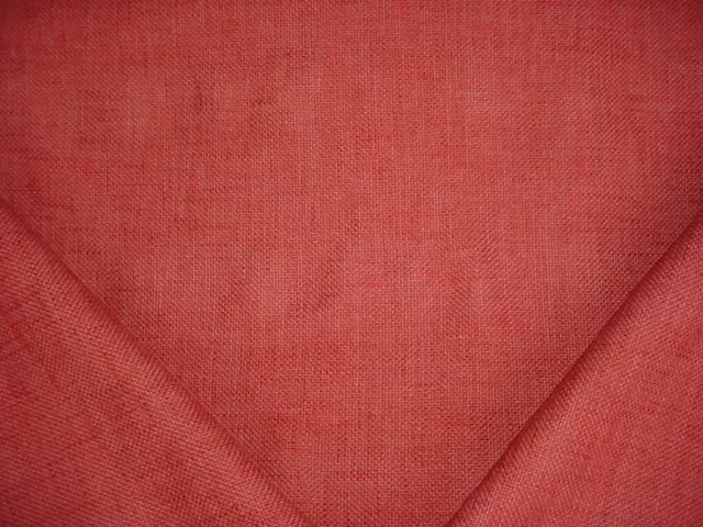 5-3/8Y Robert Allen Duralee Textured Strie Soft Rose Brick Upholstery Fabric