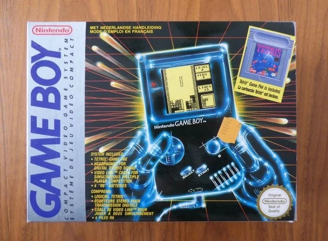 Console Nintendo Game Boy Original Fat - Pack Tetris - Excel