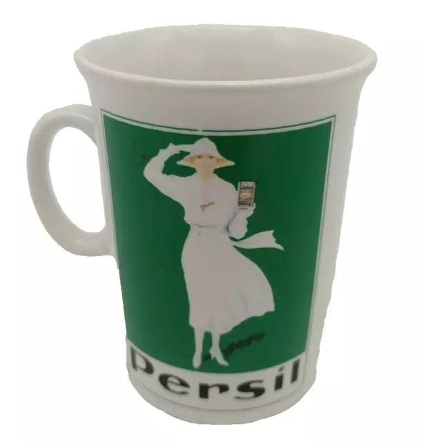 ⚡Tasse Kaffeetasse Persil grün Werbung Vintage Retro Becher Selten Sammler⚡