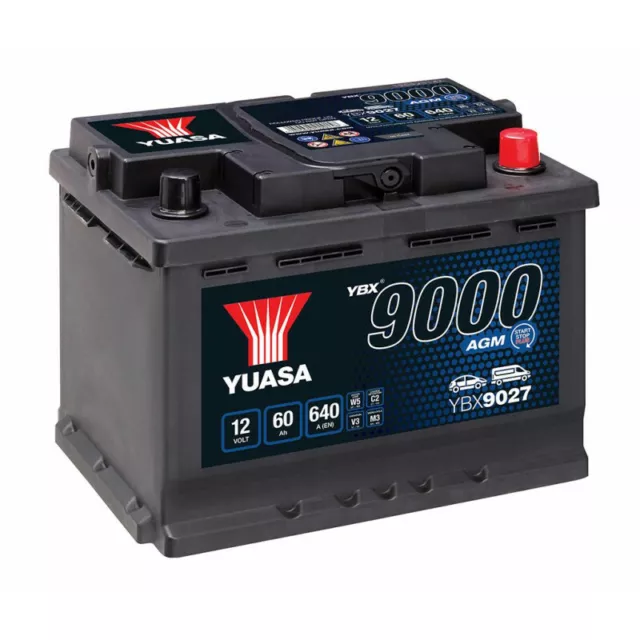 Fiamm Eco Force 12V 60Ah 600A/EN -Autobatterien -batcar.de Shop- AGM  Batterien, Versorgungsbatterie, Autobatterie, Batterie AFB