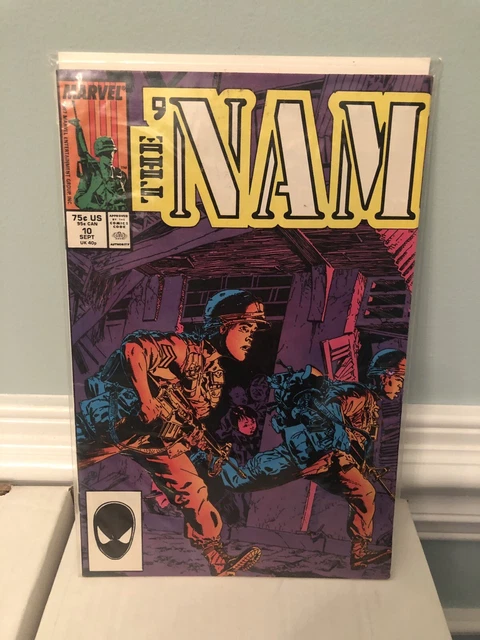 The 'Nam #10 (1987) Marvel Comics Doug Murray Amazing Michael Golden Art