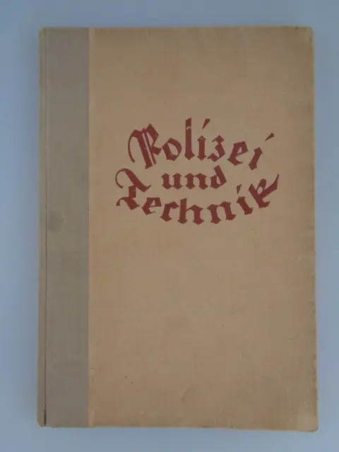 Polizei und Technik - Preussisches Ministerium des Innern - 1926 (6945)