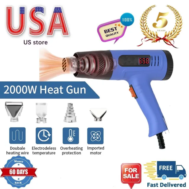 2000W Titan Heat Gun - Hot Air Gun for a Heat Shrink Cable Joint