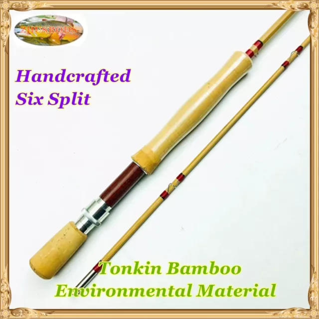 ZHUSRODS Dual Purpose Bamboo Fishing Rods / Can fly fish can also Spinning  fish