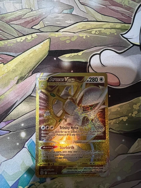 Pokemon NM/M Pack Fresh - Brilliant Stars Arceus VStar 184