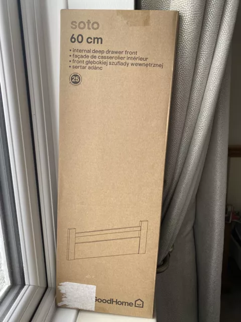 Cajón delantero profundo B&Q Soto 60 cm buen hogar