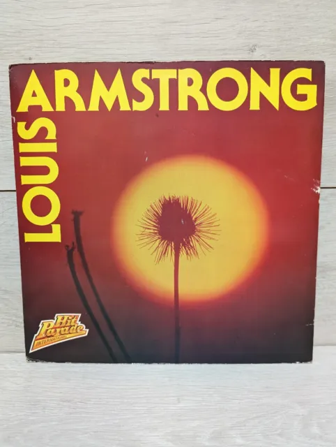 Louis Armstrong - Live 1982 - 12" Vinyl LP Record - Italian Import - Hit Parade