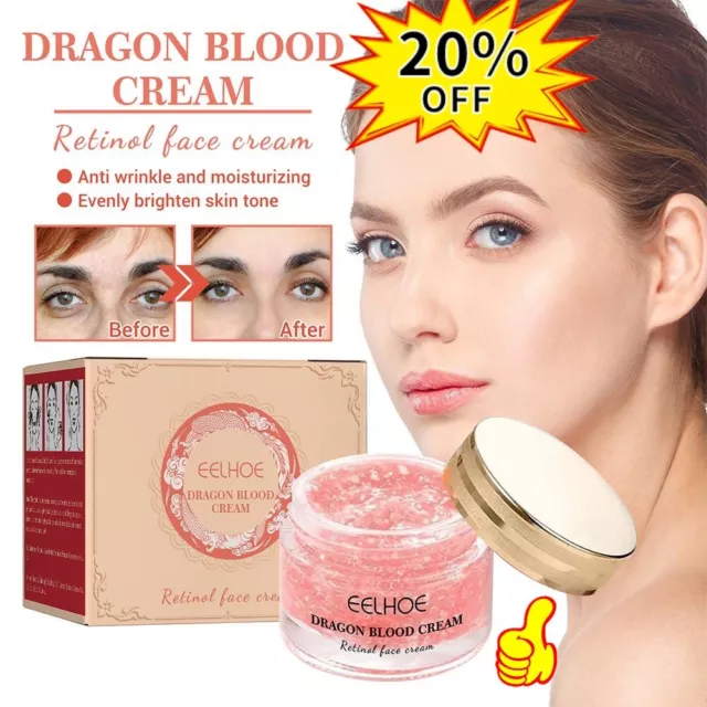 Retinol Dragon Blood Cream Face for Women Firming Moisturizer Anti Wrinkle US