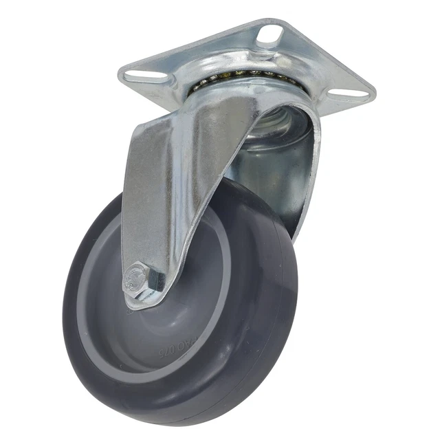 Sealey SCW275SP Roulette Roue Pivot Plaque Ø75mm