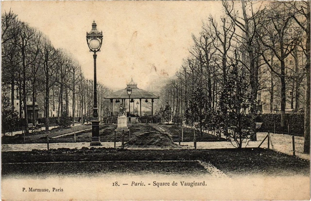 CPA PARIS 15e Square de Vaugirard P. Marmuse (1249356)