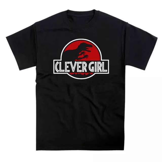 Clever Girl Velociraptor Jurassic Park Dinosaur Parody T-Shirt