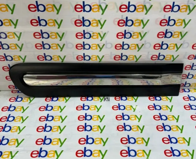 14-17 Fiat 500L Rh Rear Right Door Molding Trim Passenger Side Oem Chrome