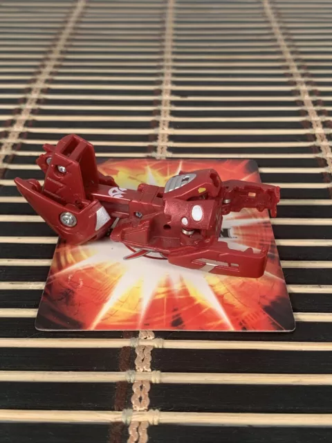 Bakugan Grafias Battle Brawlers Pyrus Maxus Dragonoid 7 In 1 Action Figure Toy