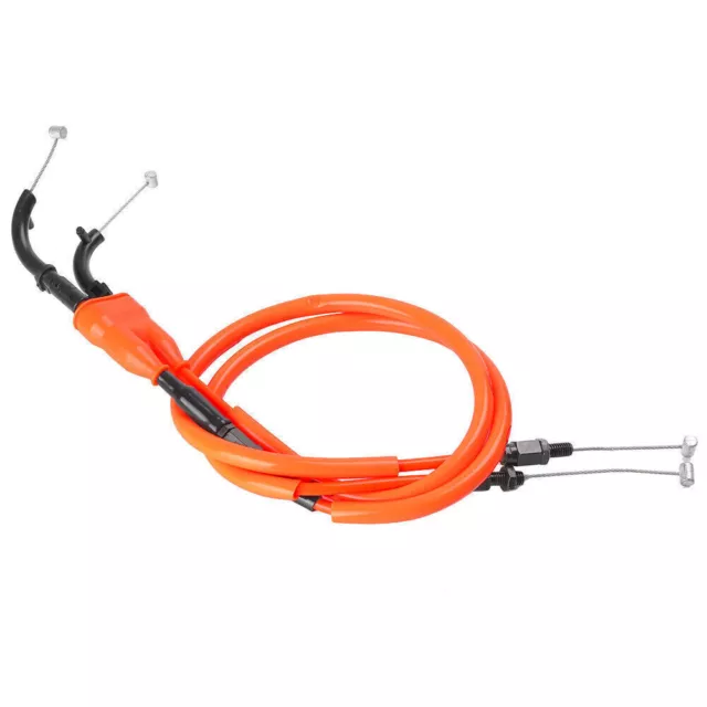 Orange Motoebike Accelerator Lines Throttle Cables for Yamaha YZF R1 2004 05-06