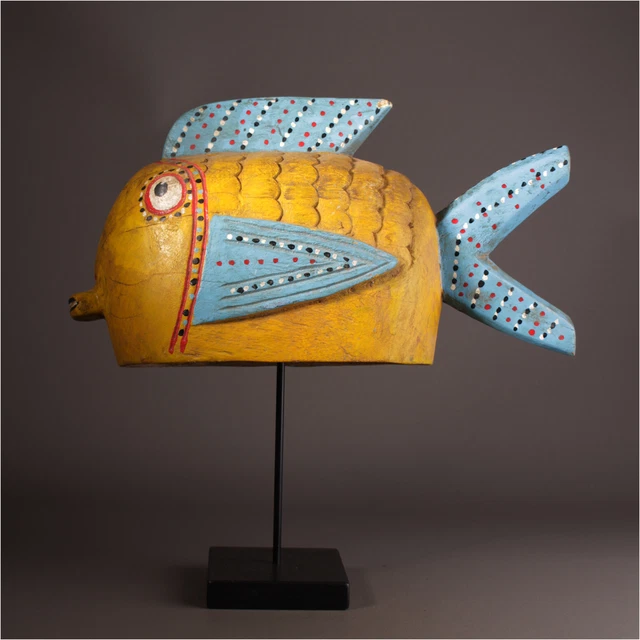12716 Fine Puppet Der Bozo Fish with Stand