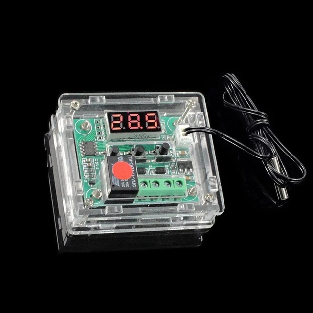 Contrôleur De Température Thermostat 10A - 12V CC, Carte 48x40mm, Neuf, Chine
