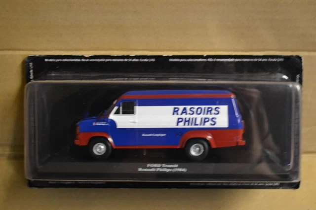 LOT ASSISTANCE RALLYE TEAM RENAULT PHILIPS FORD TRANSIT+REMORQUE+R5 TURBO 1/43