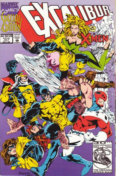 Excalibur Vs X-Men XX Crossing Marvel Comics May 1992 (VFNM)