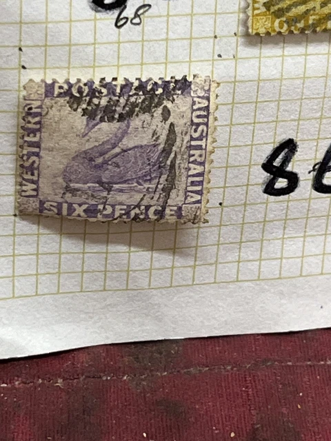 Western Australia used stamps  Lot 86