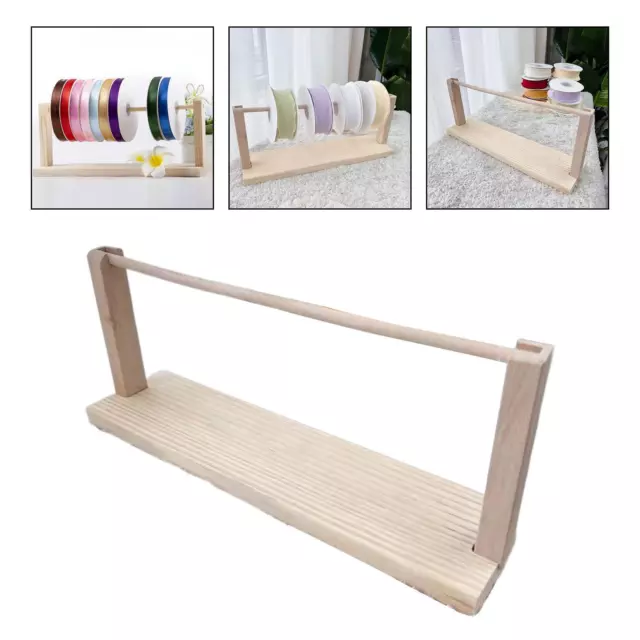 Ribbon Organizer Tabletop Wire Spool Holder Craft Ribbon Storage Organizer