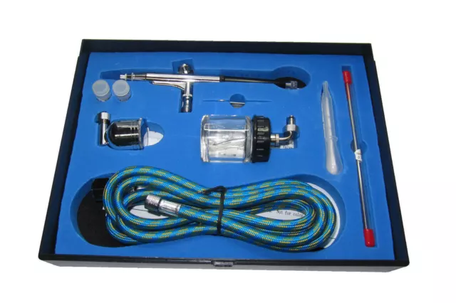 Doppelaktion Airbrush Kit Bd134K Präzisionssaugschwerkraftschlauch Von Rdgtools